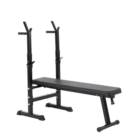 Adjustable Weight Bench with Leg Extension and Preacher Curl Attachment