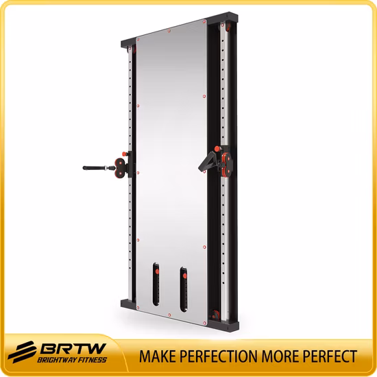 Commercial Adjustable Functional Trainer Dual Pulley Strength Exercise Machine 